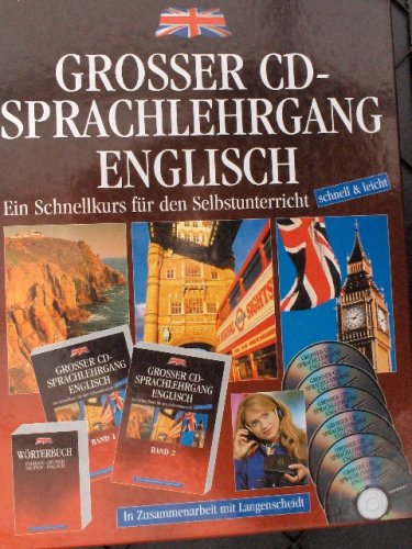 Grosser Sprachlehrgang Englisch - Schnellkurs für den Selbstunterricht (6 CDs + Wörterbuch + 2 Lehrbücher) Other software