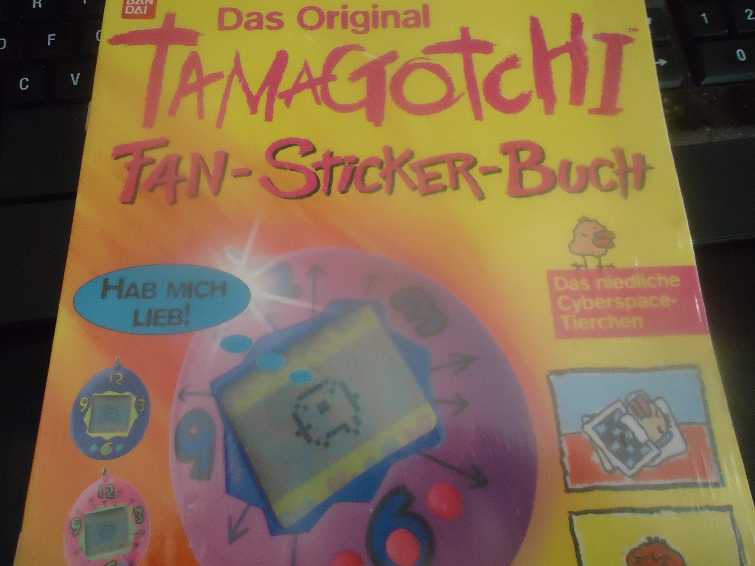 Das Original Tamagotchi Fan- Sticker- Buch. Über 50 tolle Sticker zum beliebtesten Haustier der Welt book