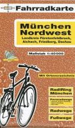 München-Nordwest 1 : 40 000. Fahrradkarte Leisure, Home & Garden