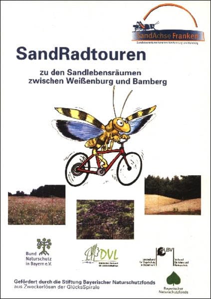 SandRadtouren zu den Sandlebensräumen zwischen Weißenburg und Bamberg: 1:100000. SandAchse Franken (Fahrradkarte) Leisure, Home & Garden