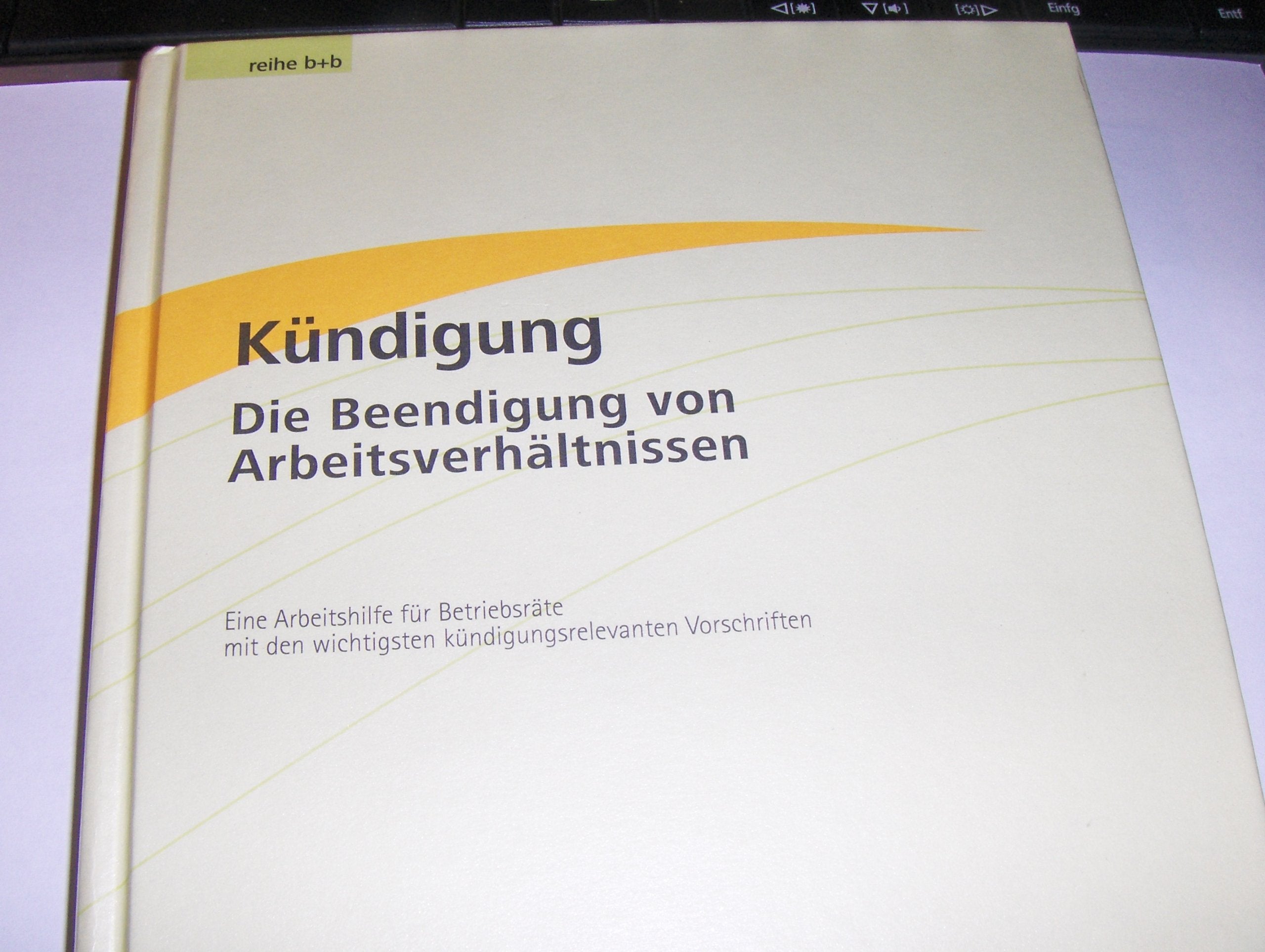 Kündigung: Die Beendigung von Arbeitsverhältnissen - Eine Arbeitshilfe für Betriebsräte Law