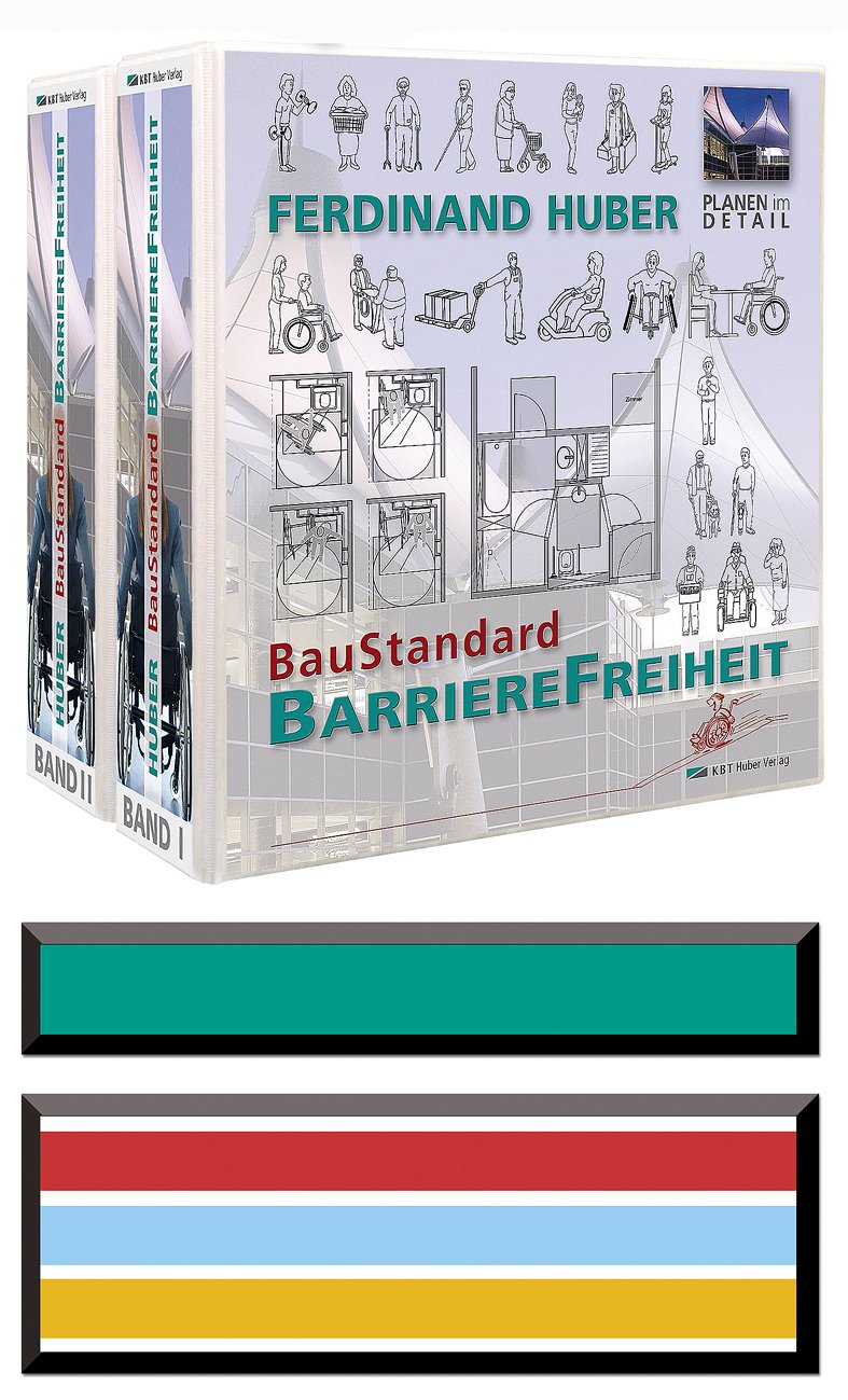 BauStandard BarriereFreiheit, Hauptwerk, 2 Ordner: Bundle = 1. Band + 2. Band + 3. Band + 4. Band + erweiterbar, 00-Bundle Medicine