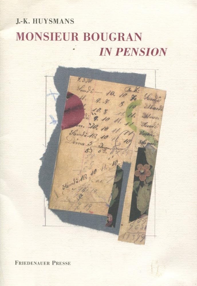 Monsieur Bougran in Pension Contemporary literature