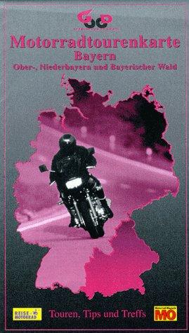 Motorradtourenkarte, Bayern Maps & Plans