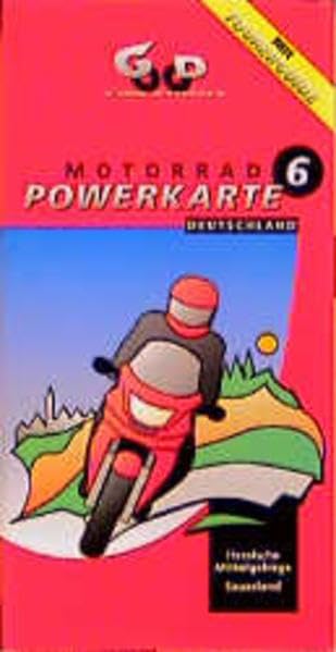 Motorrad-Powerkarte Deutschland - Box / Die Basiskarten für Motorradfahrer. Mit Tourerguide: Unterkünfte, Treffs, Tipps. 1:300000: Motorrad ... Tl.6, Hessische Mittelgebirge, Sauerland Maps & Plans