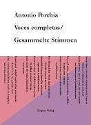 Voces Completas /Gesammelte Stimmen (edition tropen, Bd. 7) Books