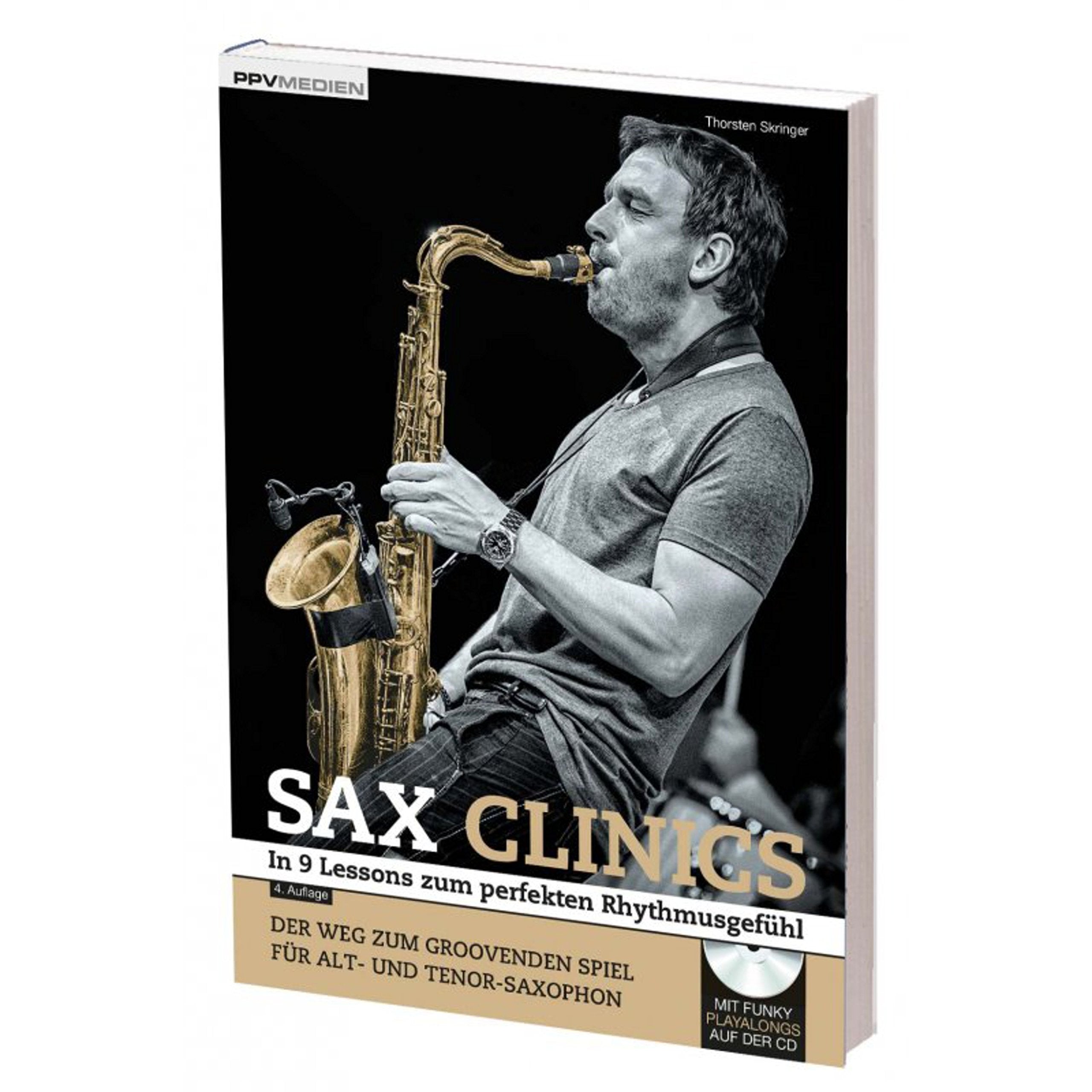 Sax Clinics: Der Weg zum perfekten Rhythmusgefühl: Groove- und Timingkonzeptionen für den Saxophonunterricht Sheet Music