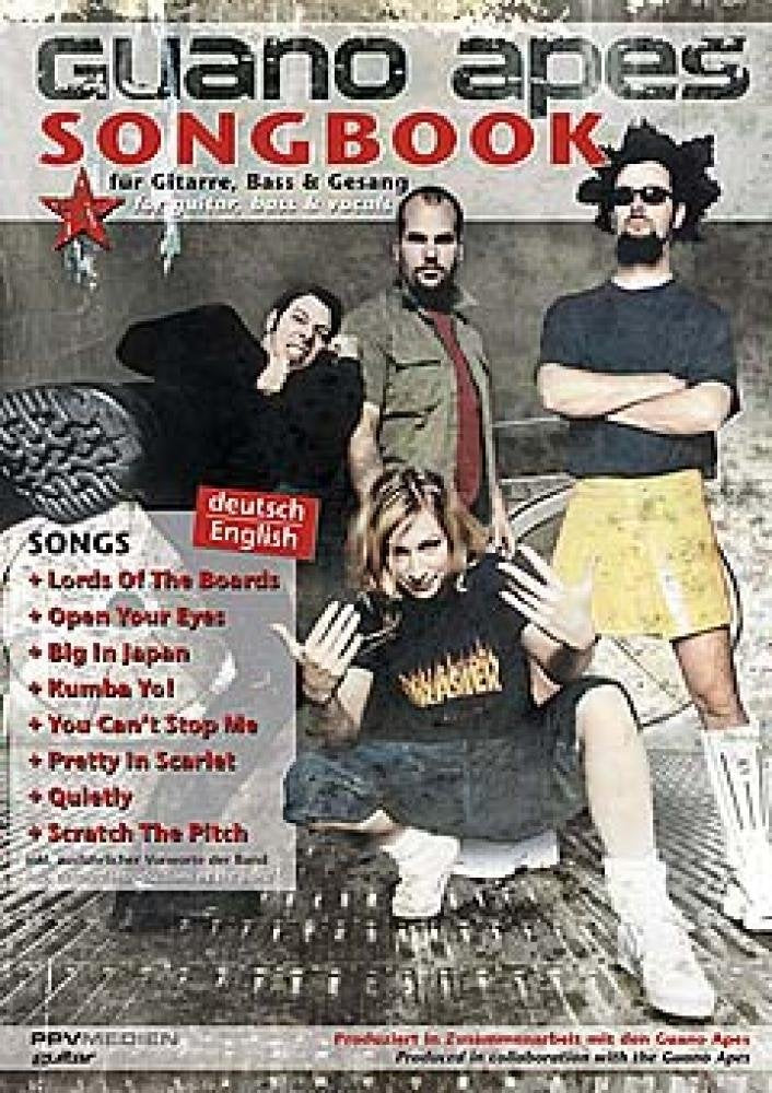 Guano Apes - Das Songbook: Füe gitarre, Bass & Gesang. Deutsch/English Pop culture Books