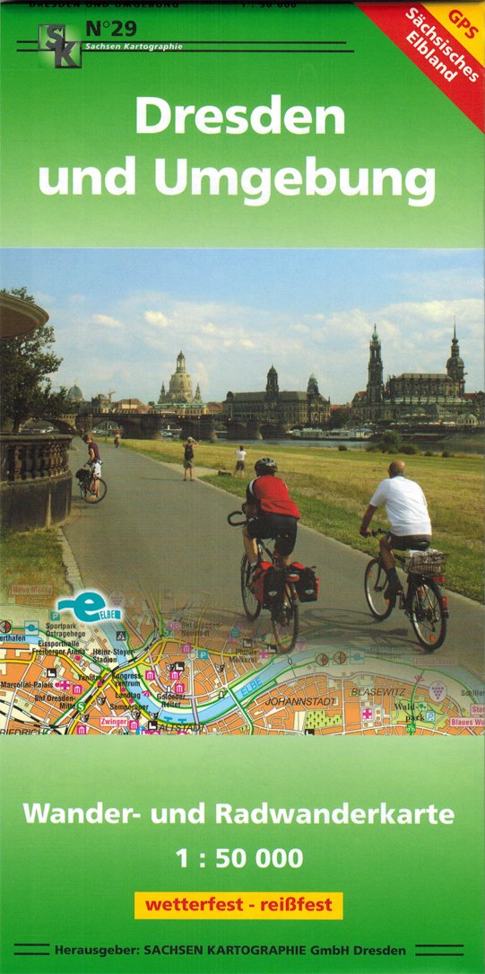 Dresden und Umgebung: Wander- und Radwanderkarte. 1:50 000 Leisure, Home & Garden