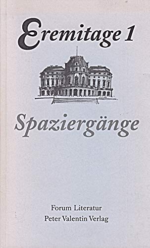 Eremitage. Zeitschrift für Literatur: Spaziergänge Books
