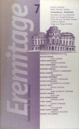 Eremitage. Zeitschrift für Literatur: Verwandlung - Maskerade Books