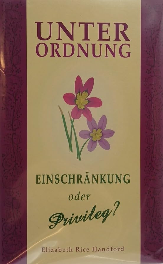 Product Image: Unterordnung - Einschränkung oder Privileg?