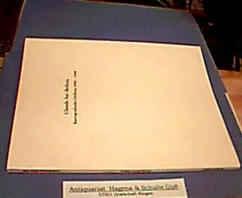 Claude Sui-Bellois: Kartografische Chiffren 1990-1998 Geology & Geography