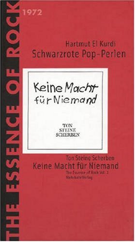 Schwarzrote Pop-Perlen. Ton Steine Scherben. Keine Macht für Niemand (Livre en allemand) book