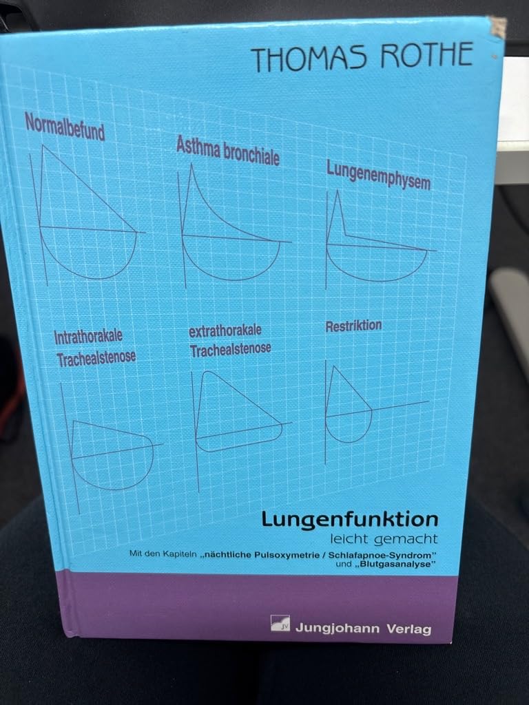 Lungenfunktion leicht gemacht. Mit den Kapiteln: Nächtliche Pulsoxymetrie /Schlagapone-Syndrom und Blutgasnanlyse Medicine
