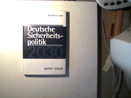 Deutsche Sicherheitspolitik 2030 book