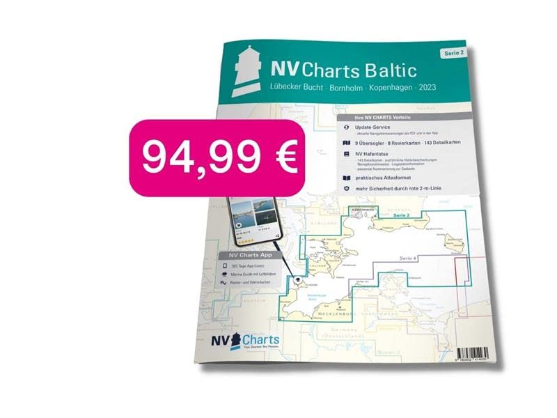 NV. Atlas Serie 2: Lübecker Bucht und Bornholm (inkl. CD-ROM & App) Books