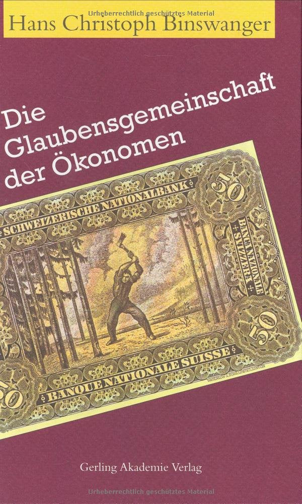 Die Glaubensgemeinschaft der Ökonomen.: Essays zur Kultur der Wirtschaft Politics & Society