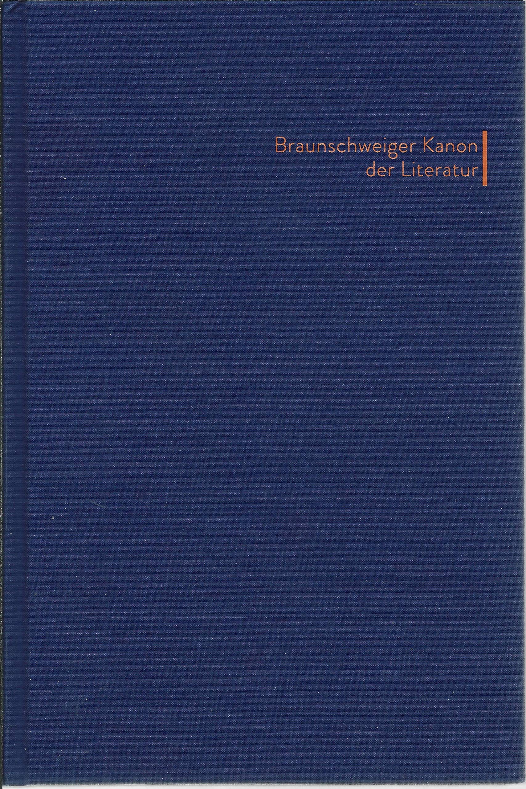 Braunschweiger Kanon der Literatur Film, Art & Culture