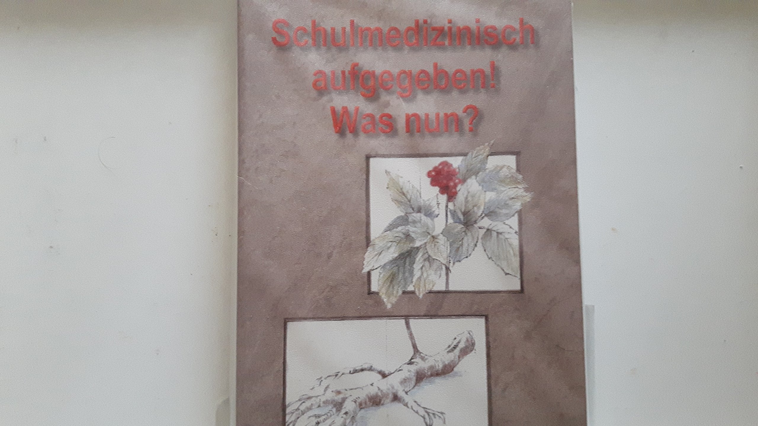Schulmedizinisch aufgegeben - was nun? Medicine
