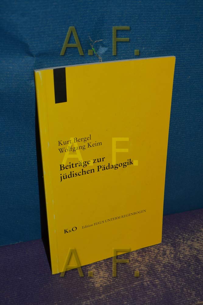 Beiträge zur jüdischen Pädagogik (Edition Haus unterm Regenbogen) Books