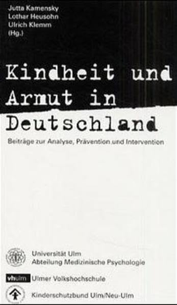 Kindheit und Armut in Deutschland book