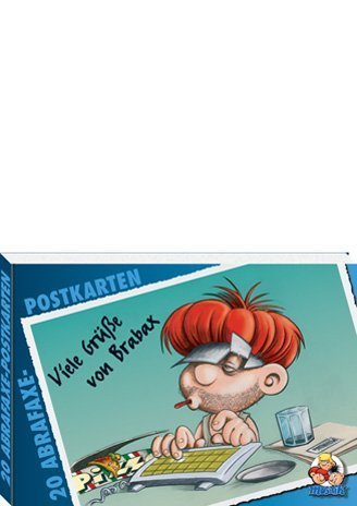 Viele Grüsse Dein Brabax: Abrafaxe Postkarten-Album Manga