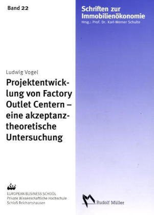 Projektentwicklung von Factory Outlet Centern book