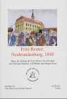 Fritz Reuter, Neubrandenburg, 1848 Contemporary literature