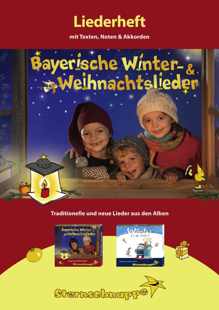Liederheft Bayerische Winter- und Weihnachtslieder: mit Texten, Noten & Akkorden Sheet Music