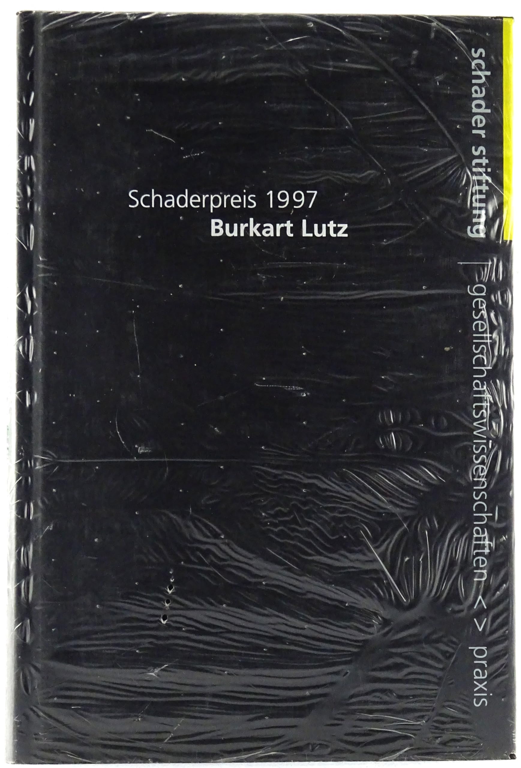 Schaderpreis 1997: Burkart Lutz (Gesellschaftswissenschaften ‹ › Praxis) book