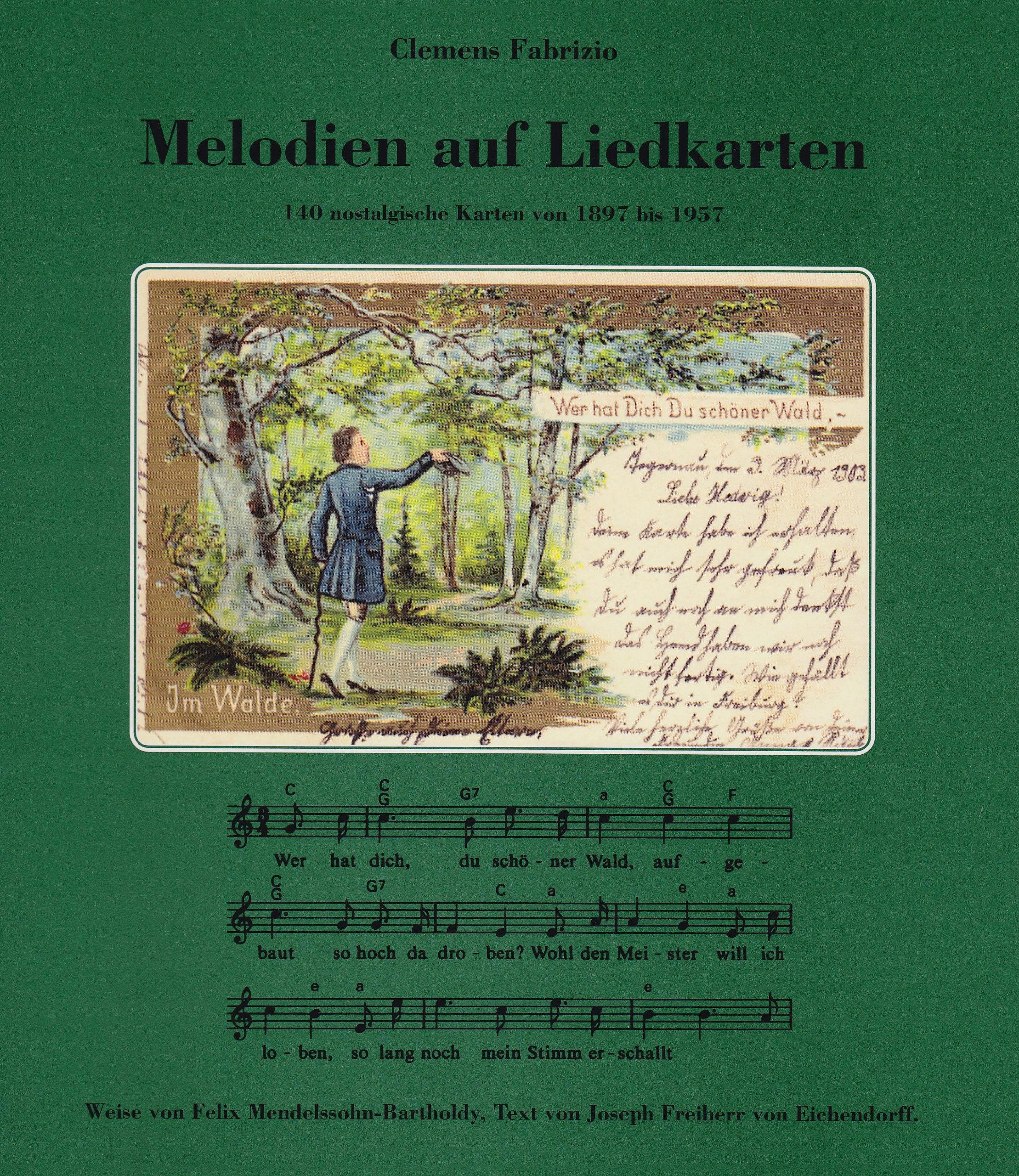 Melodien auf Liedkarten: 140 nostalgische Karten von 1897 bis 1957 Arts & Music