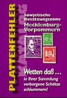 Plattenfehler Sowjetische Besatzungszone Mecklenburg-Vorpommern Books