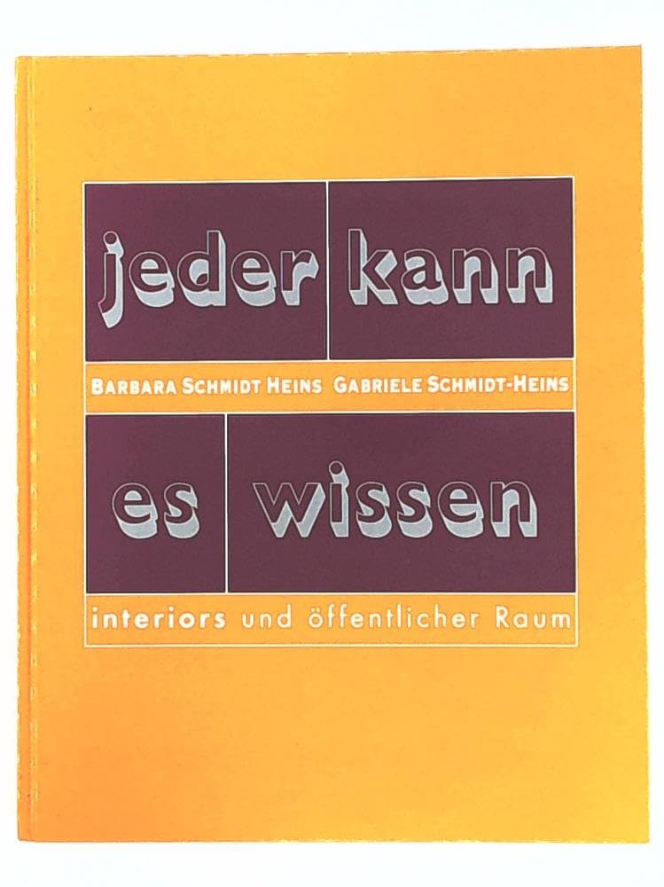 Jeder kann es wissen: Interiors und öffentlicher Raum Film, Art & Culture