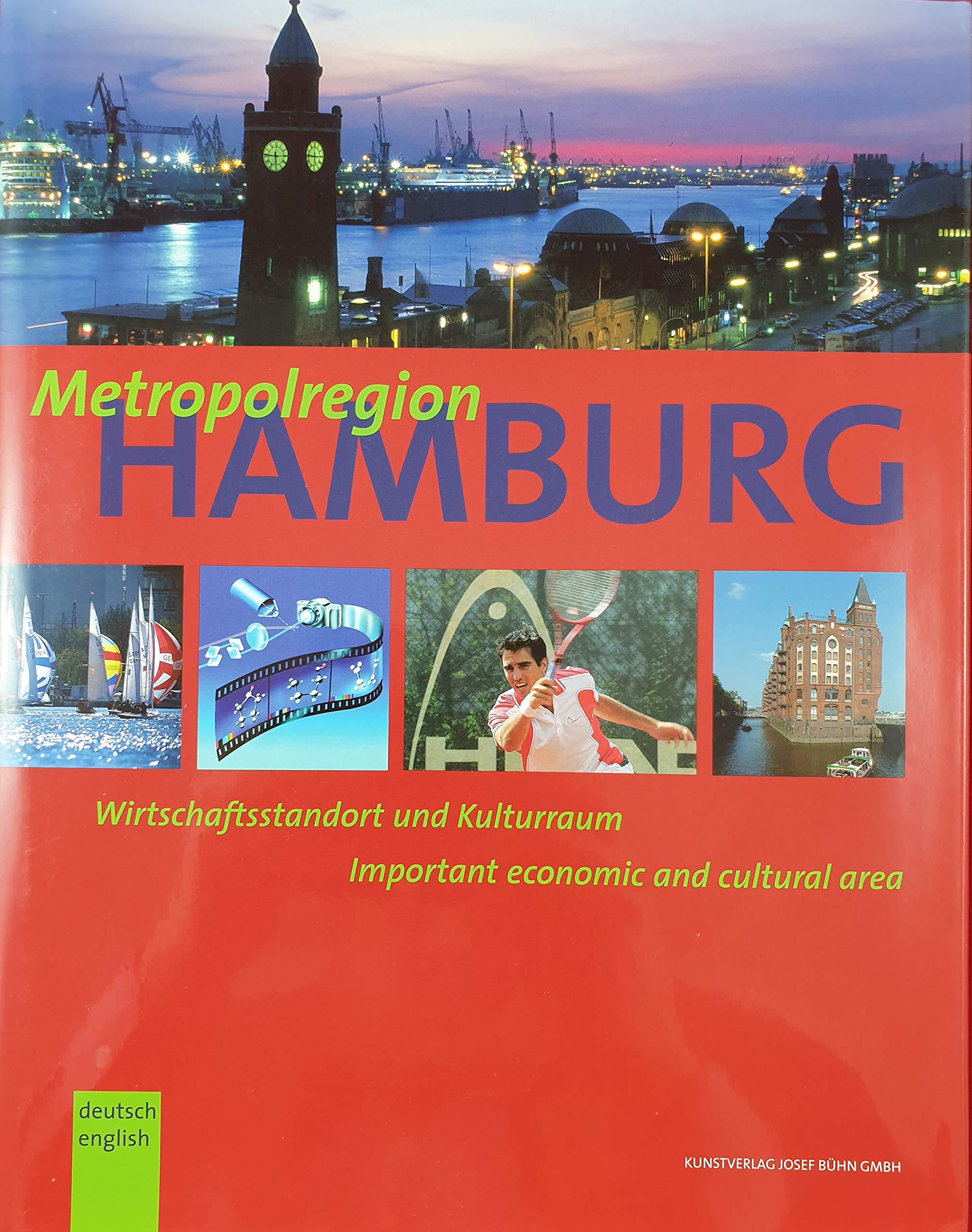 Metropolregion Hamburg: Wirtschaftstandorte und Kulturraum. Dt. /Engl. Books
