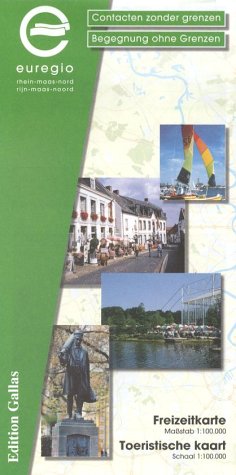 Rhein-Maas-Nord, Euregio Freizeitkarte. Rijn-Maas-Noord, Euregio Toeristische kaart: Begegnung ohne Grenzen Maps & Plans