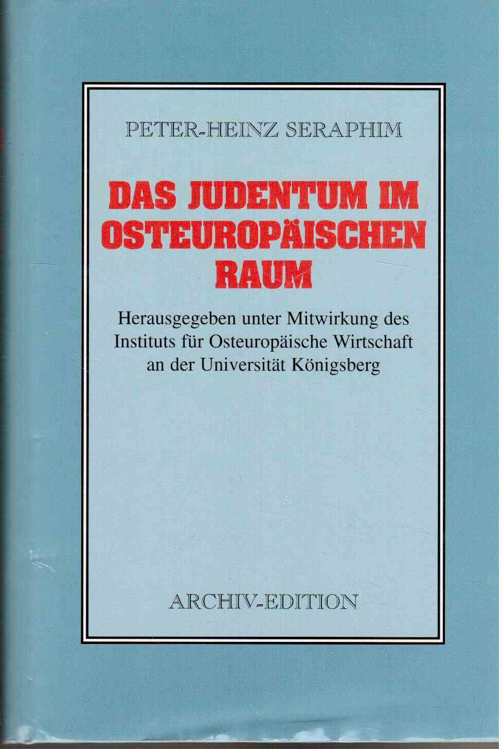Das Judentum im osteuropäischen Raum Books