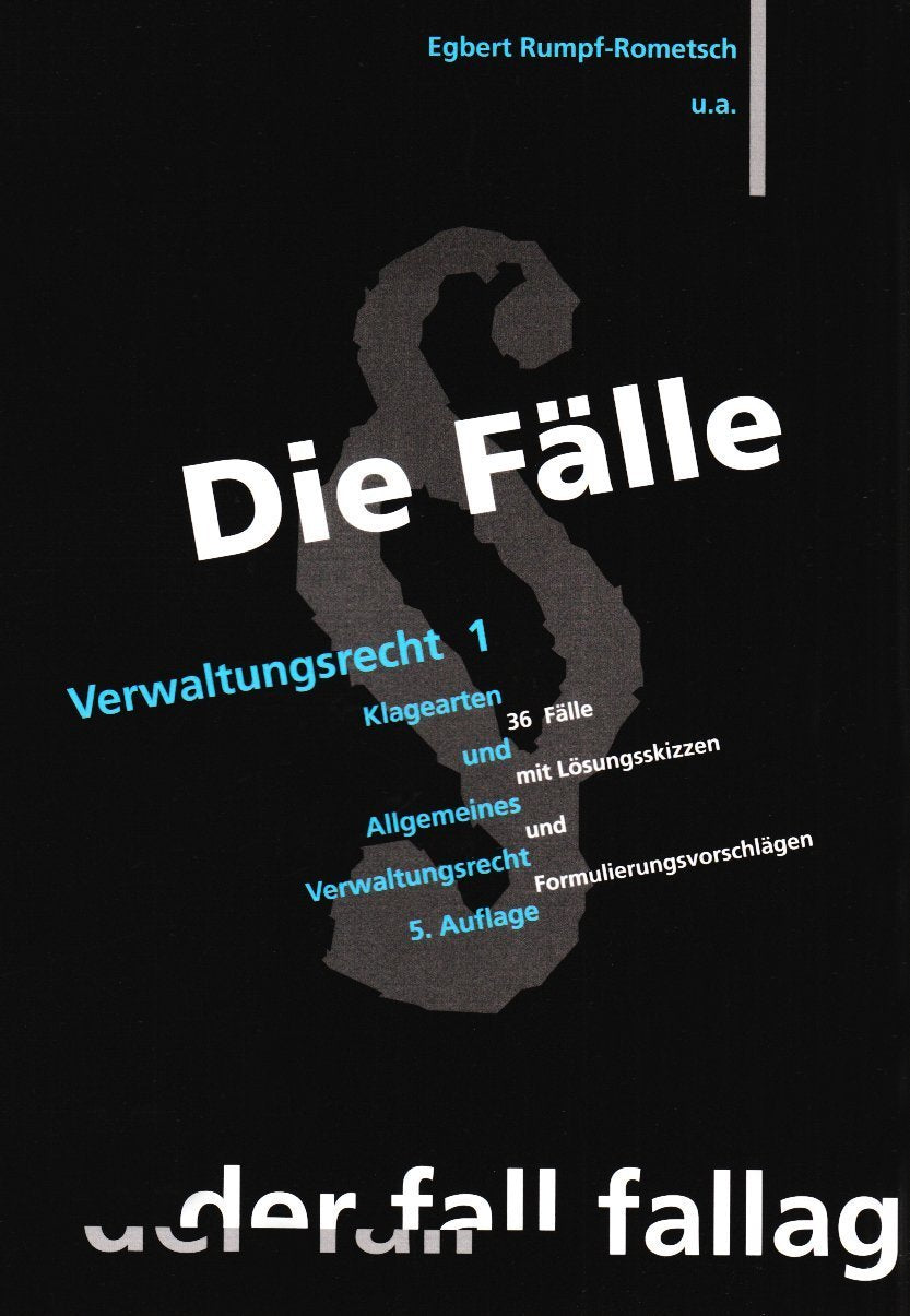 Die Fälle : Verwaltungsrecht Natural Sciences