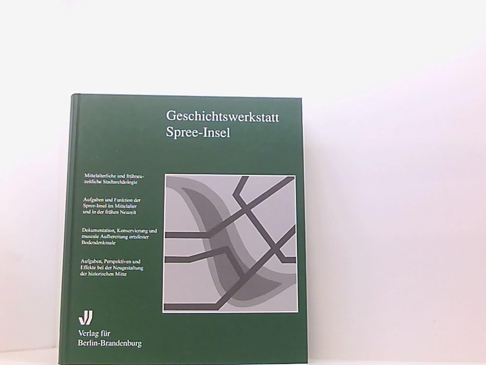 Geschichtswerkstatt Spree-Insel: Historische Topographie, Stadtarchäologie, Stadtentwicklung. Tagungsbd. Natural Sciences