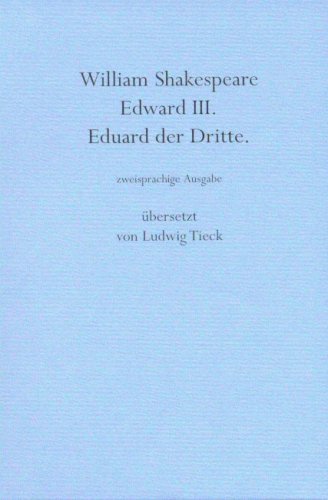 Edward III. /Eduard der Dritte (Der unbekannte Shakespeare) Books