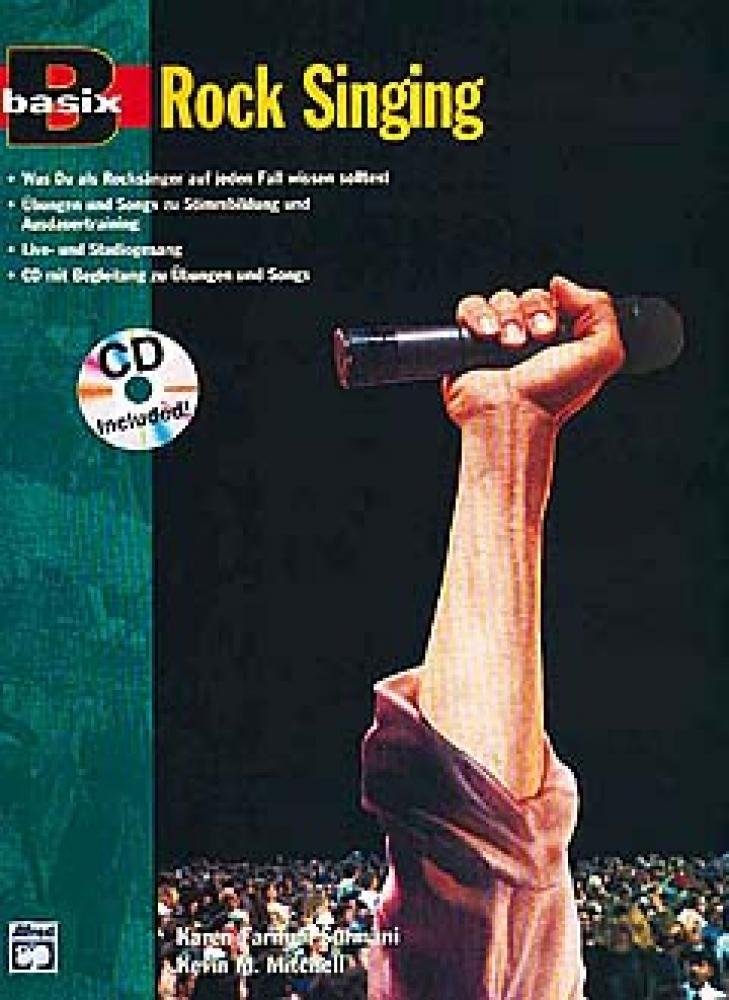 Basix Rock Singing: Was Du als Rocksänger auf jeden Fall wissen solltest Books