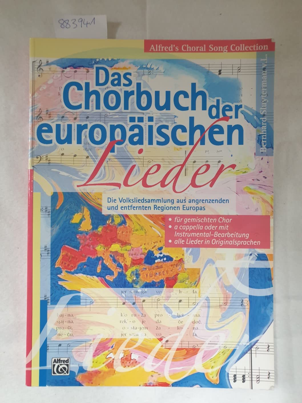 Alfred's Choral Song Collection / Das Chorbuch der europäischen Lieder Art & Literature