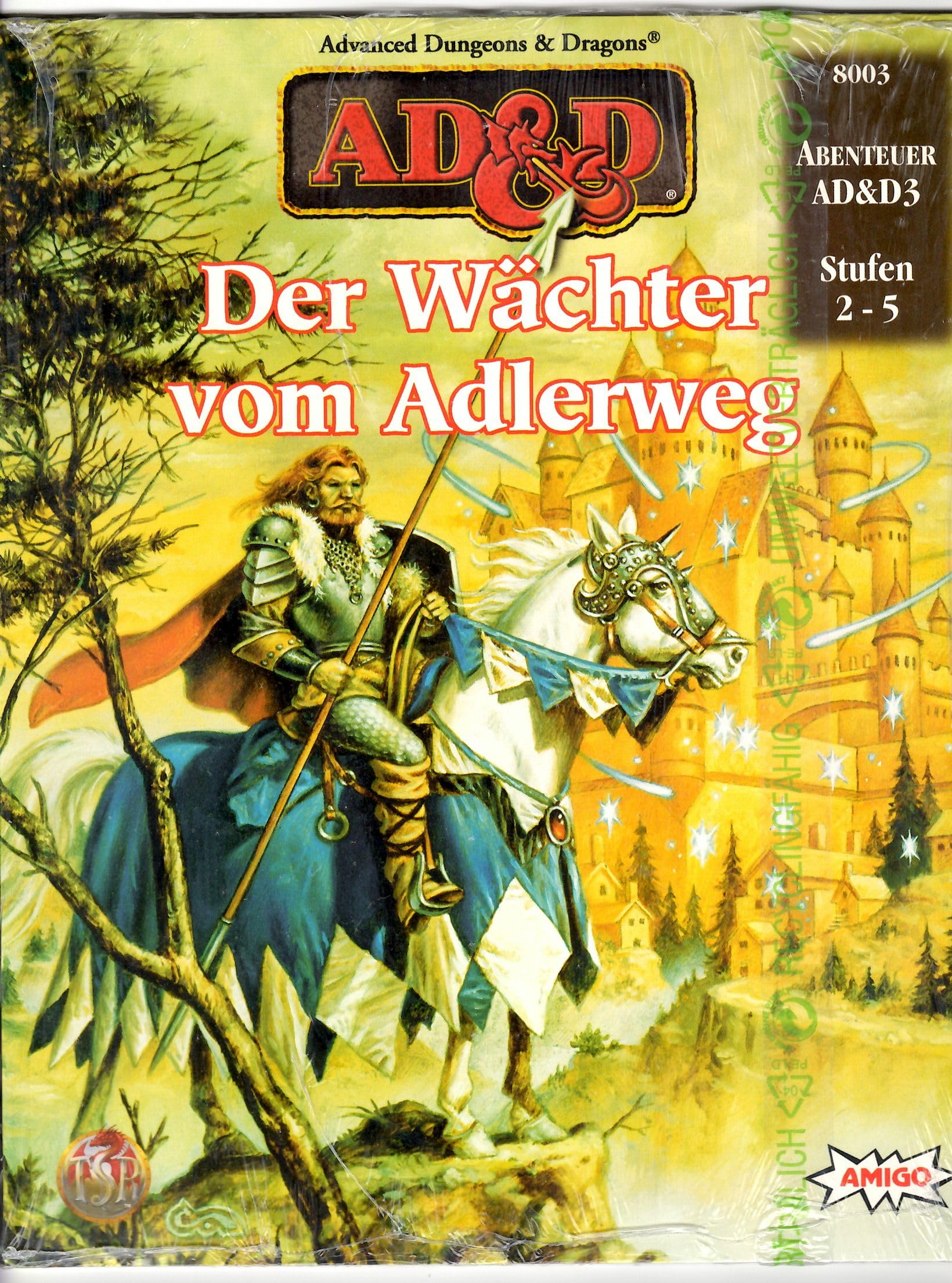Der Wächter vom Adlerweg: Für 6-10 Charaktere. Erfahrungsstufen 2-5 Leisure & Fun