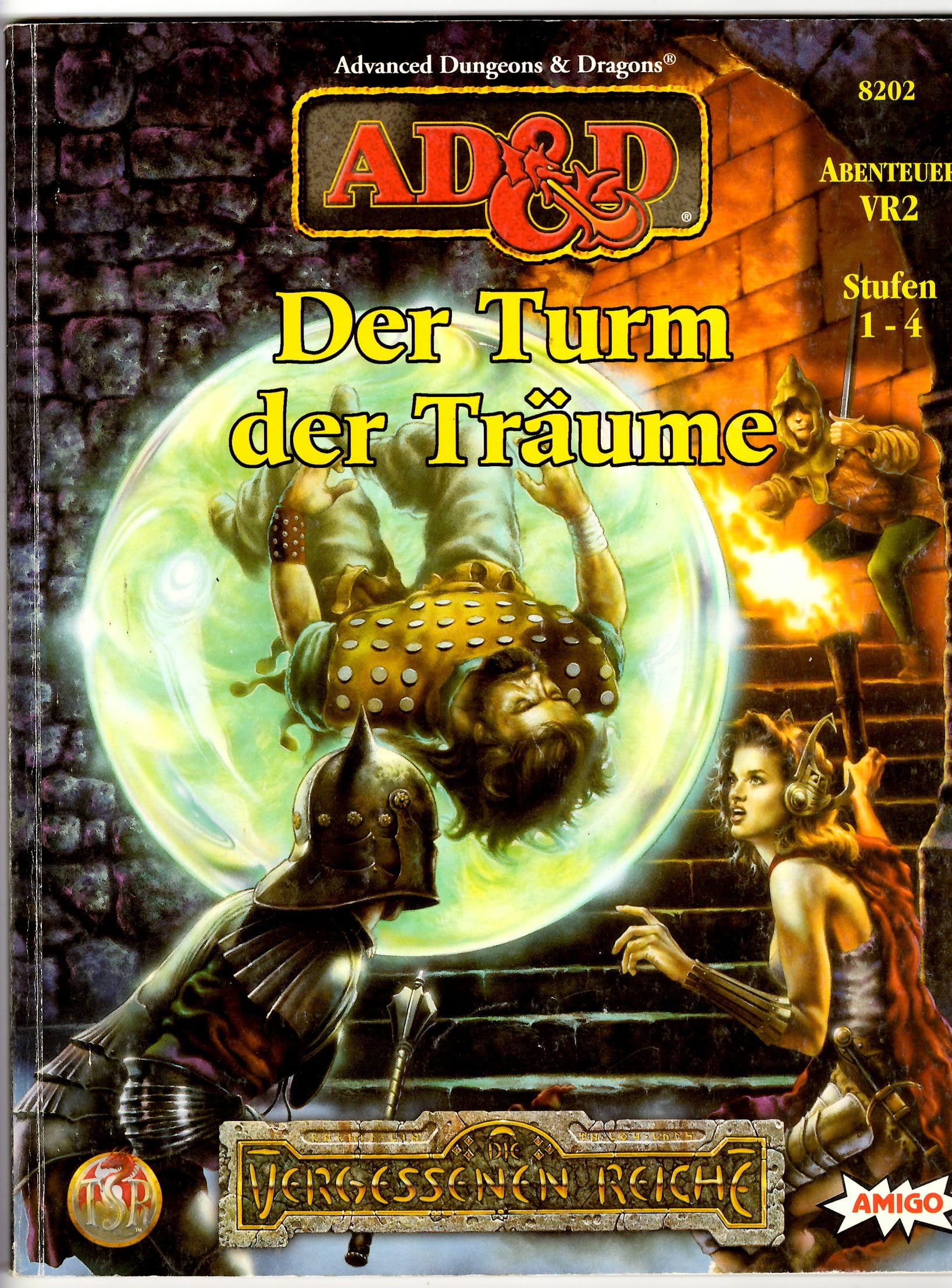 AD&D, Die Vergessenen Reiche, Abenteuer, Nr.2, Der Turm der Träume: Für 4-6 Charaktere. Erfahrungsstufen 1-4 Leisure & Fun