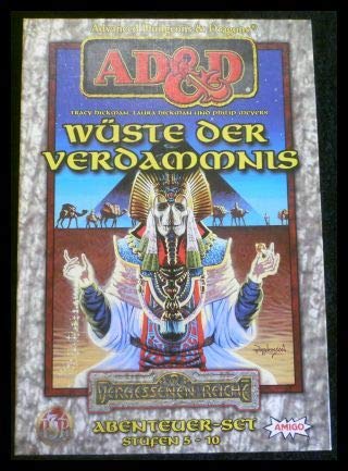 AD&D, Die Vergessenen Reiche, Abenteuer, Nr.4, Wüste der Verdammnis: Abenteuer-Set. Enth.: Ruinen im Sand; Grabmal des Pharaos; Oase der Weißen Palme; ... Für Charaktere der Erfahrungsstufen 5-10 Leisure & Fun