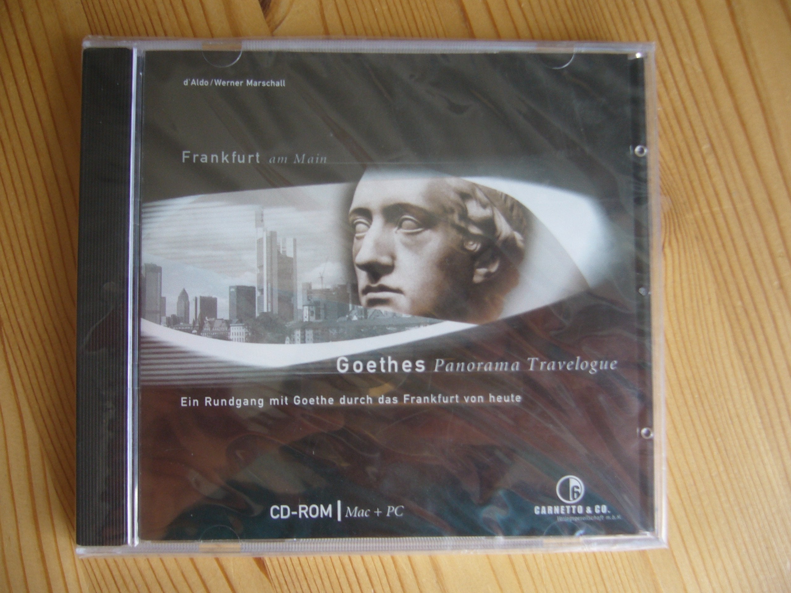 Frankfurt - Goethes Panorama Travelogue. Ein Rundgang mit Goethe durch das Frankfurt von heute: Frankfurt - Goethes Panorama Travelogue. Ein Rundgang mit Goethe...: CD-ROM Medicine