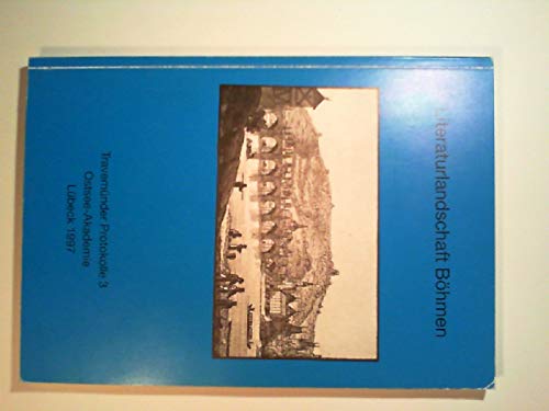 Literaturlandschaft Böhmen. Begegnung von Tschechen und Deutschen Books