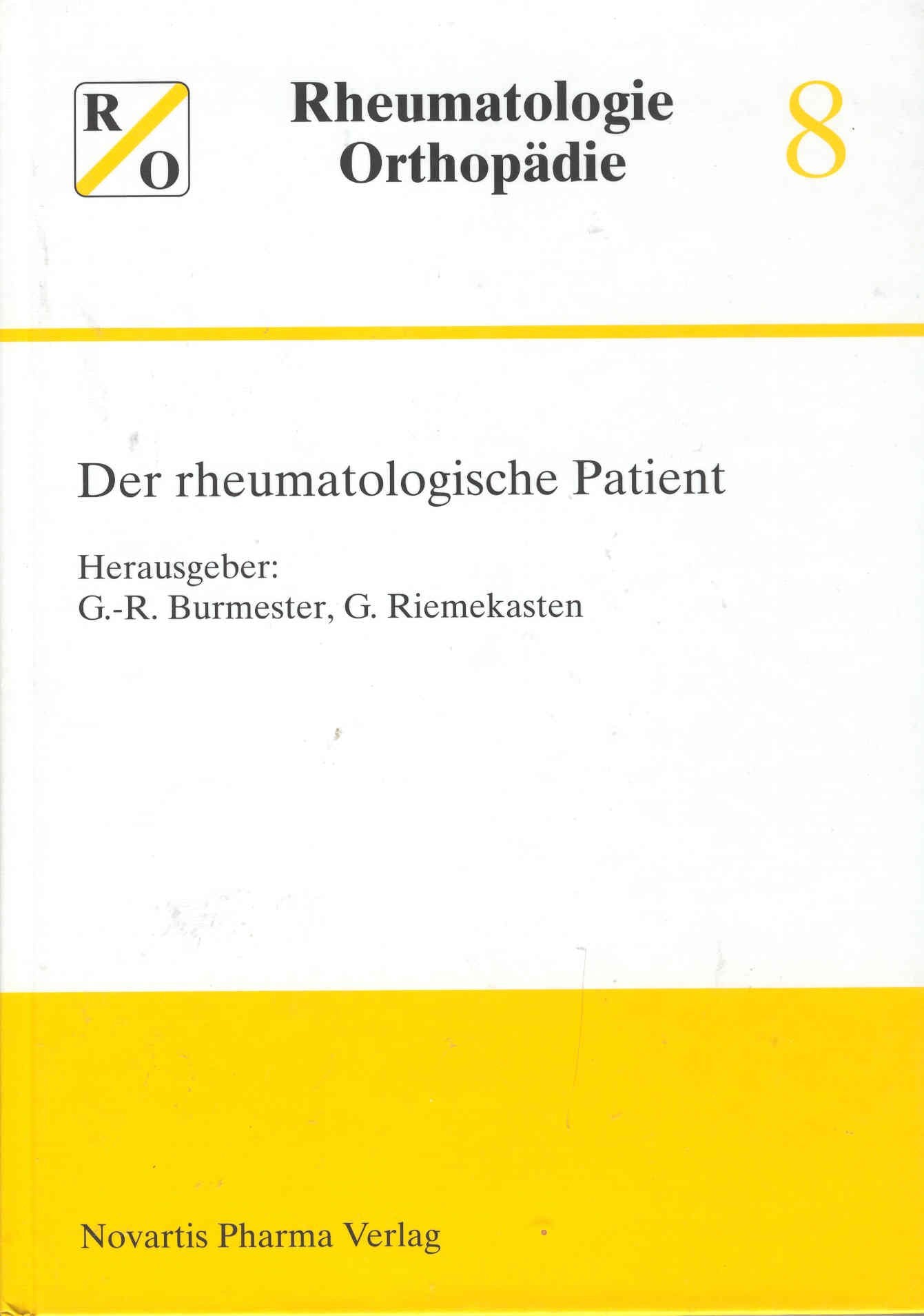 Der rheumatologische Patient - Rheumatologie Orthopädie 8 Books