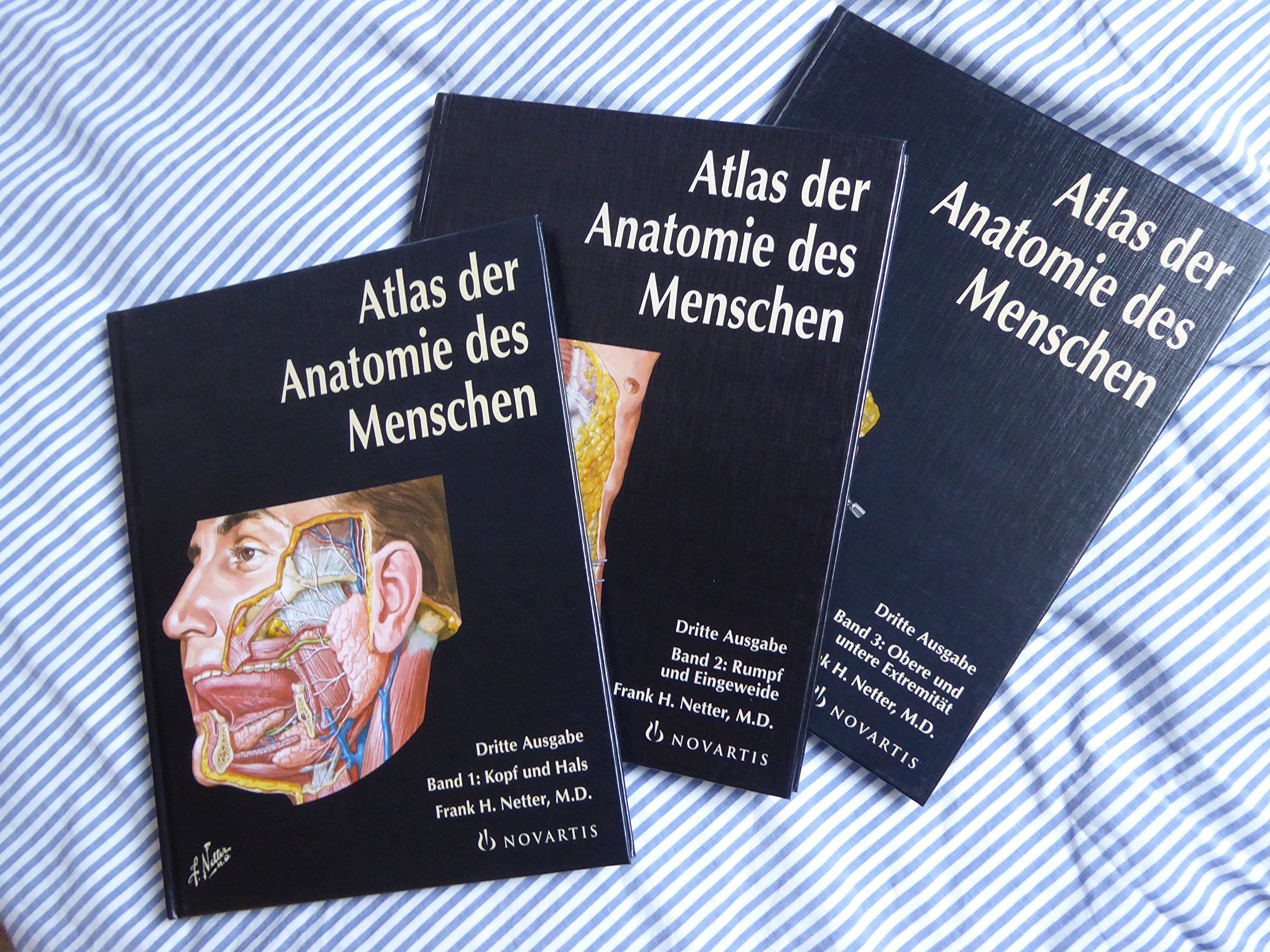 Netter: Atlas der Anatomie des Menschen (3 Bände) Medicine