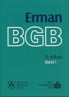 Bürgerliches Gesetzbuch. Handkommentar mit AGBG, EGBGB, ErbbauVO, HausratsVO, HausTWG, ProdHaftG, SachenRBergG, SchuldRAnpG, VerbrKrG Law